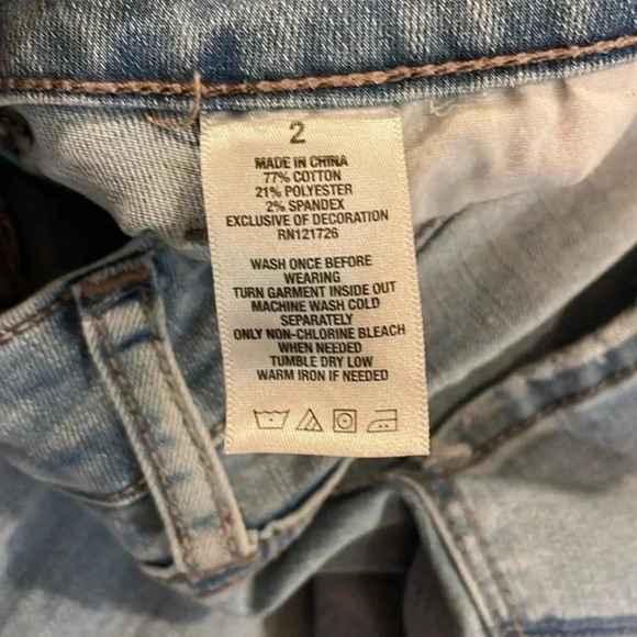 Aeropostale High Waisted Ankle Jegging, Sz 2, NWOT - Picture 5 of 5